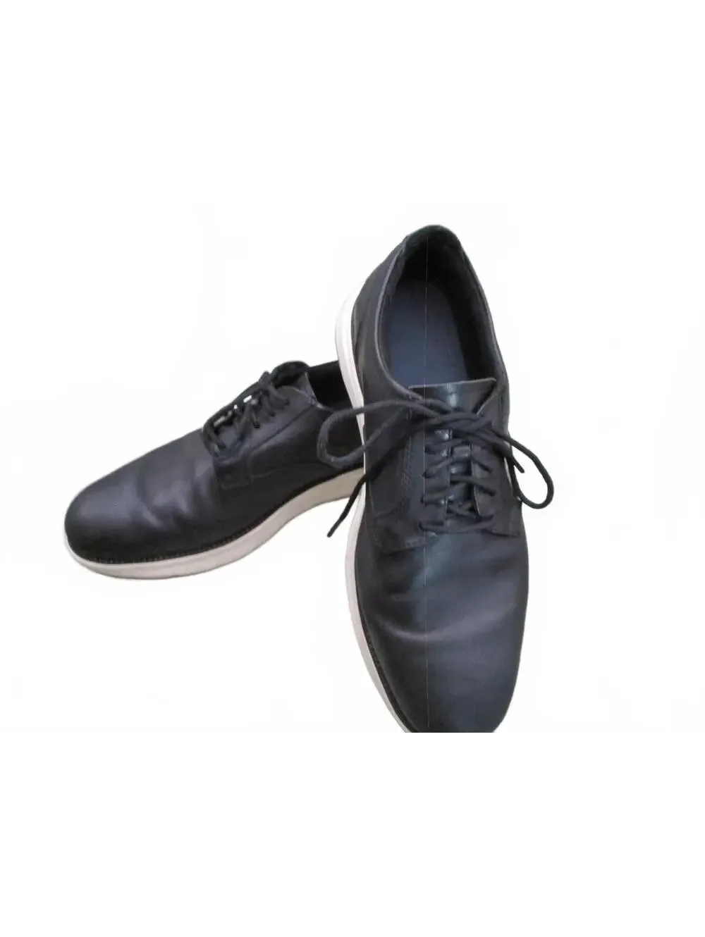Cole Haan Grand Atlantic Men's Black Leather Oxford Shoes Size 13 M C38157